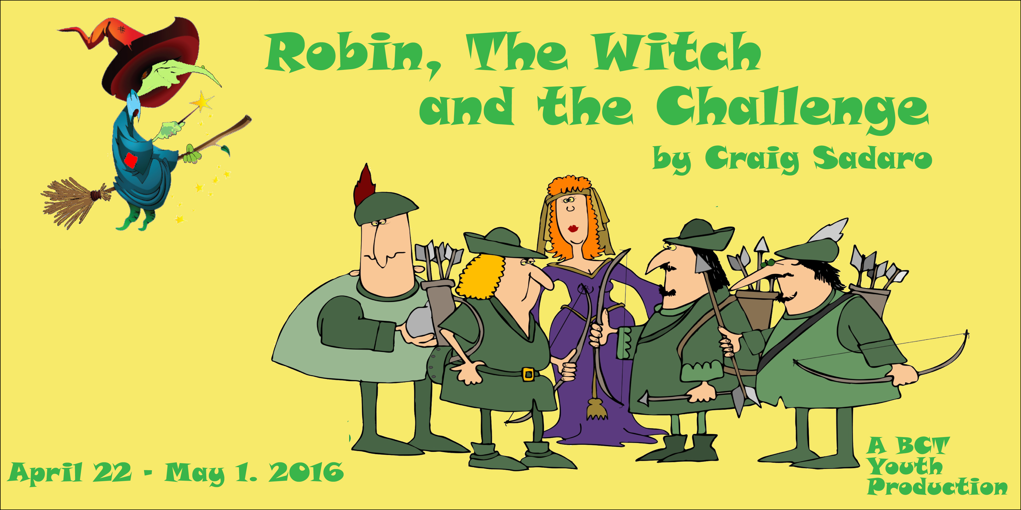 Robin, The Witch and The Challenge